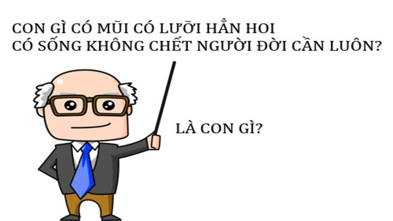 những câu đố mẹo ngắn