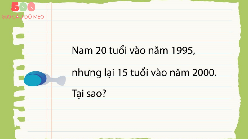 câu đố mẹo có đáp án